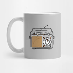 A Bakelite radio Mug